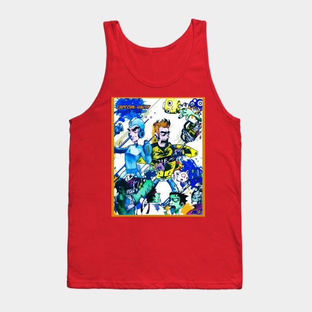 Capcom Zombies Tank Top by exogreyfox